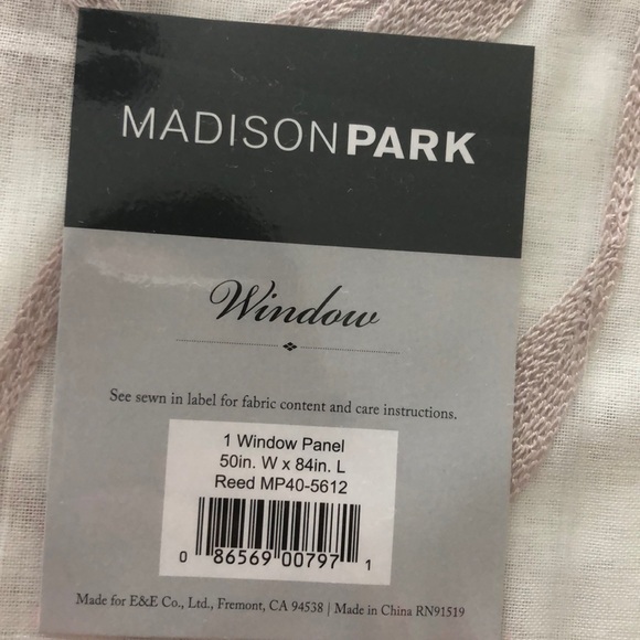 Madison Park Window Panel - Picture 3 of 4